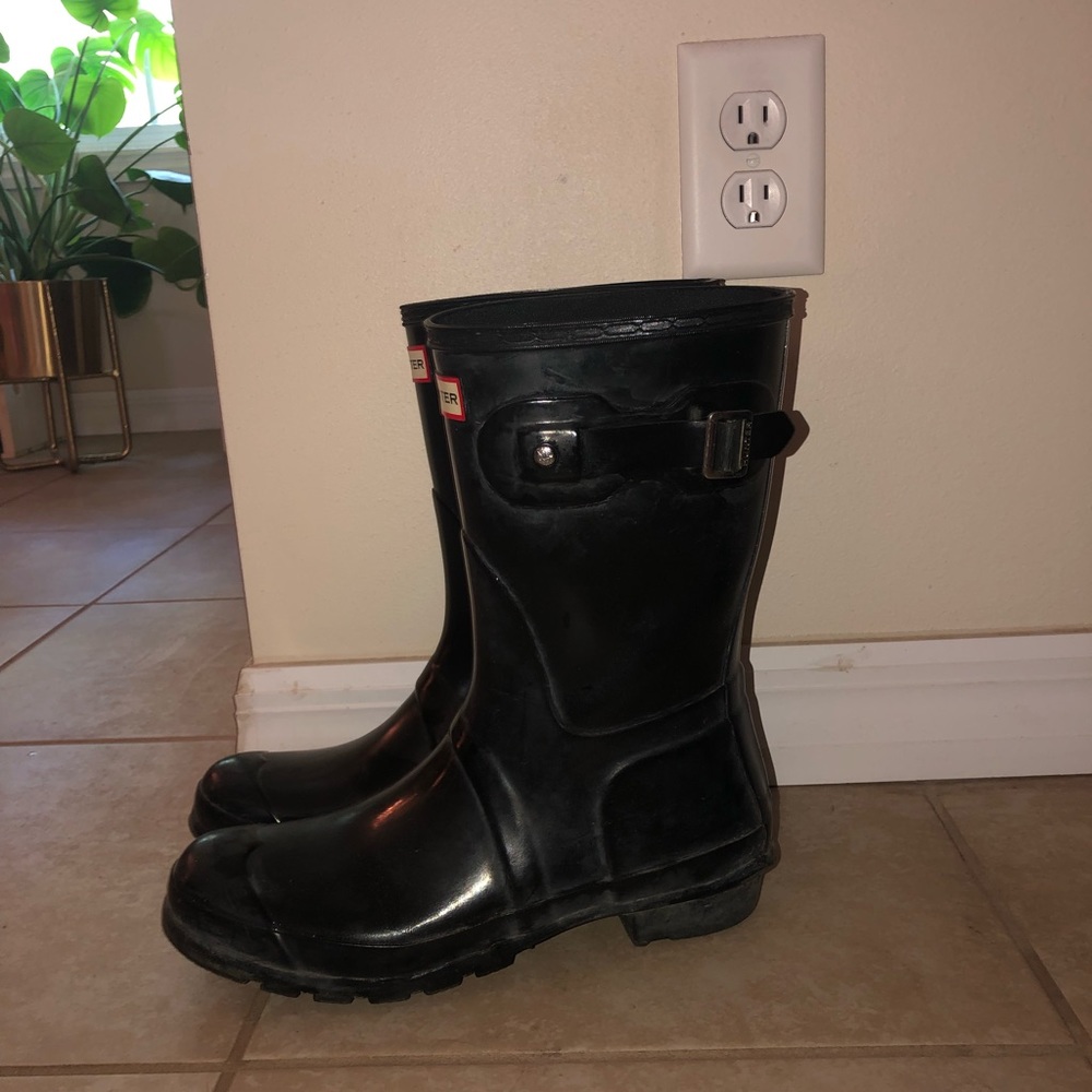 Hunter rain boots